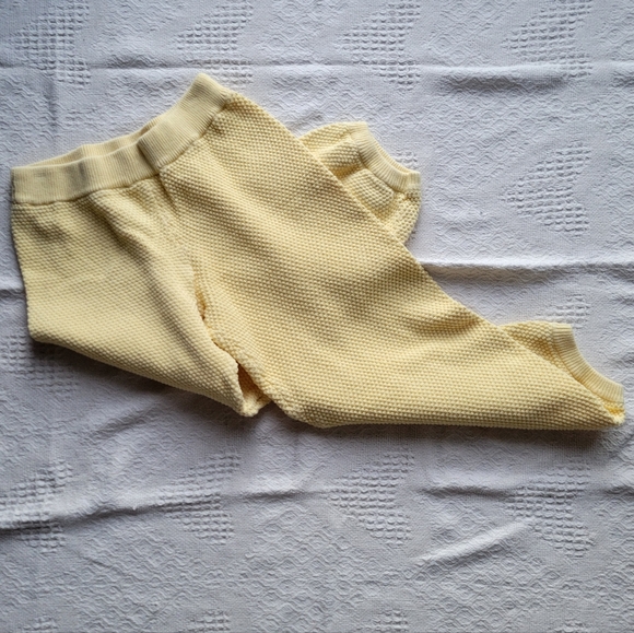 The Free People Beach Hailee Cardi Waffle Stitch High Rise Pant - Picture 4 of 10